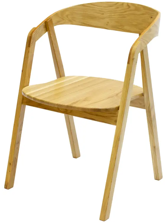 Stolička celodrevená BRIGITA XL dubová
