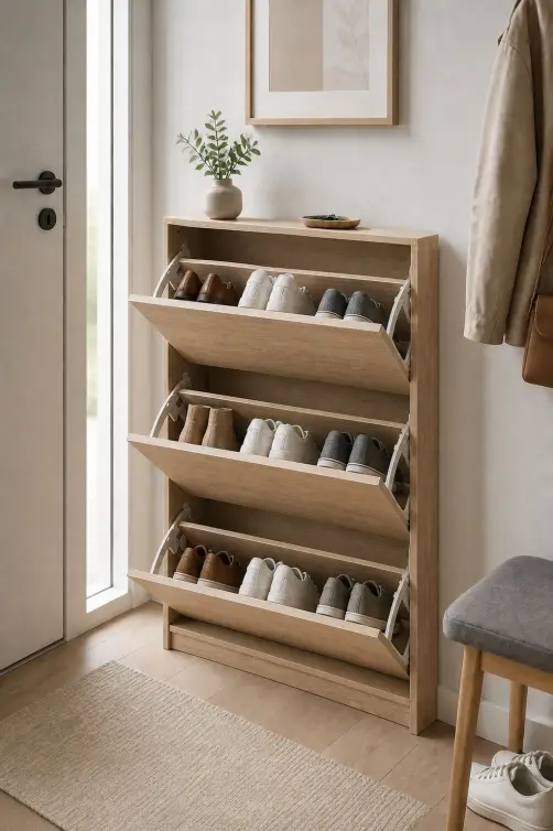 BRADOP Botník výklopný trojradý D35